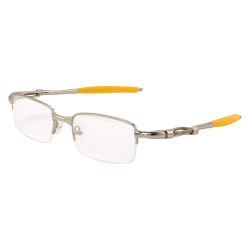 Armacao de Óculos Coilover Molinha OX5043 Prata e Amarelo